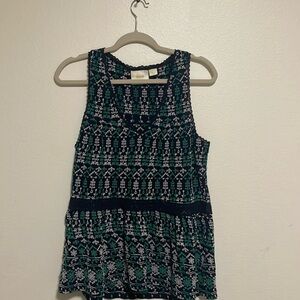 Women’s Anthropologie sleeveless top